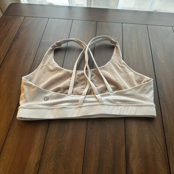 Lululemon EUC Energy Sports Bra White Size 12 - Picture 10 of 14